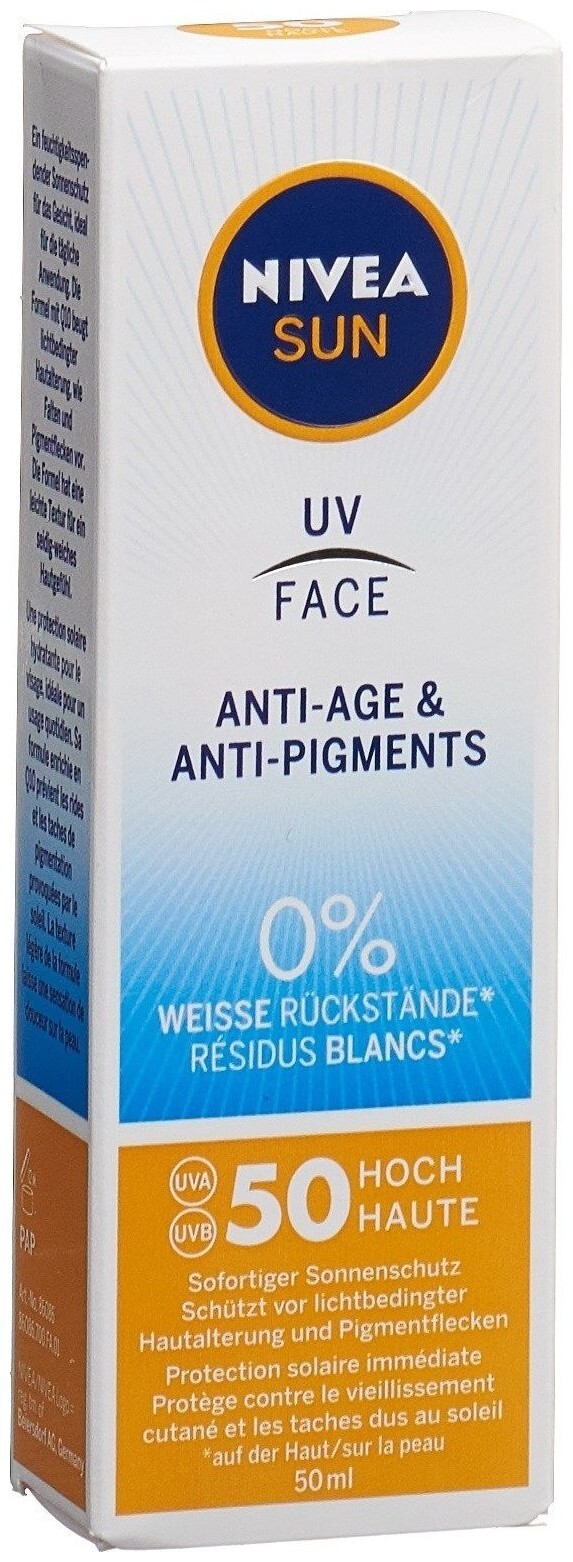 Image of Nivea Sun UV Face Anti-Age Q10 LSF 50