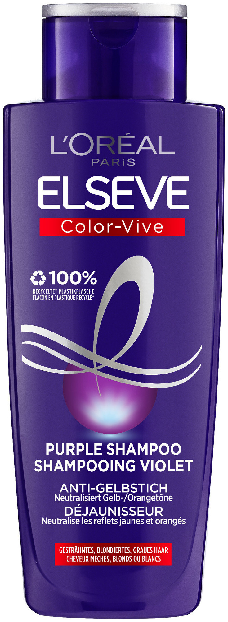 Image of Elsève Shampoo Color Vive Purple