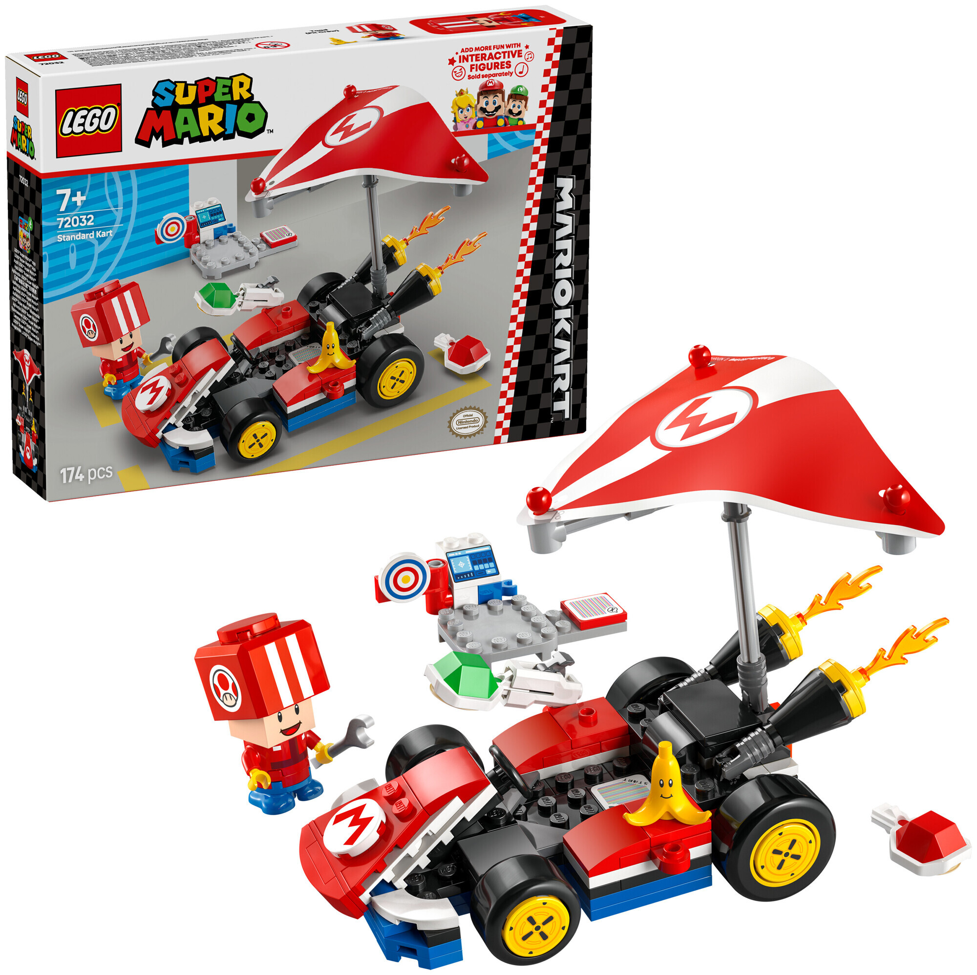 Image of Lego Super Mario Lego® Super Mario™ 72032 Mario Kart™ – Standard–Kart
