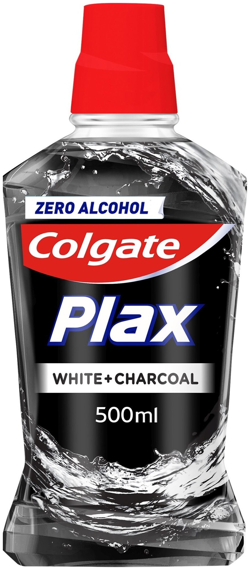 Image of Colgate Plax White + Aktivkohle Mundspülung ohne Alkohol