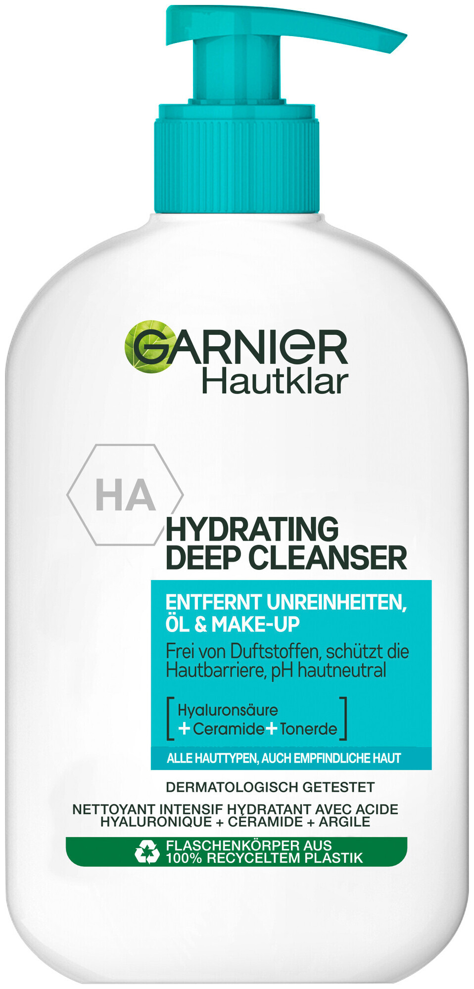 Image of Garnier Waschgel Hautklar Hydrating Deep Cleanser