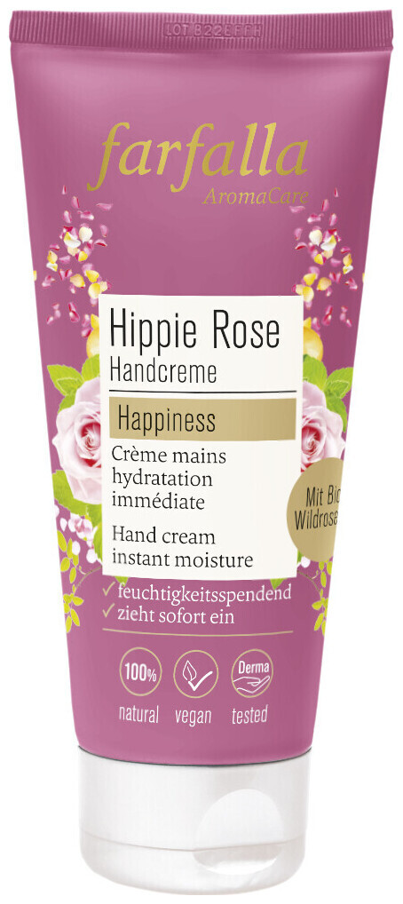 Image of farfalla Hippie rose Happiness Handcreme, 50ml