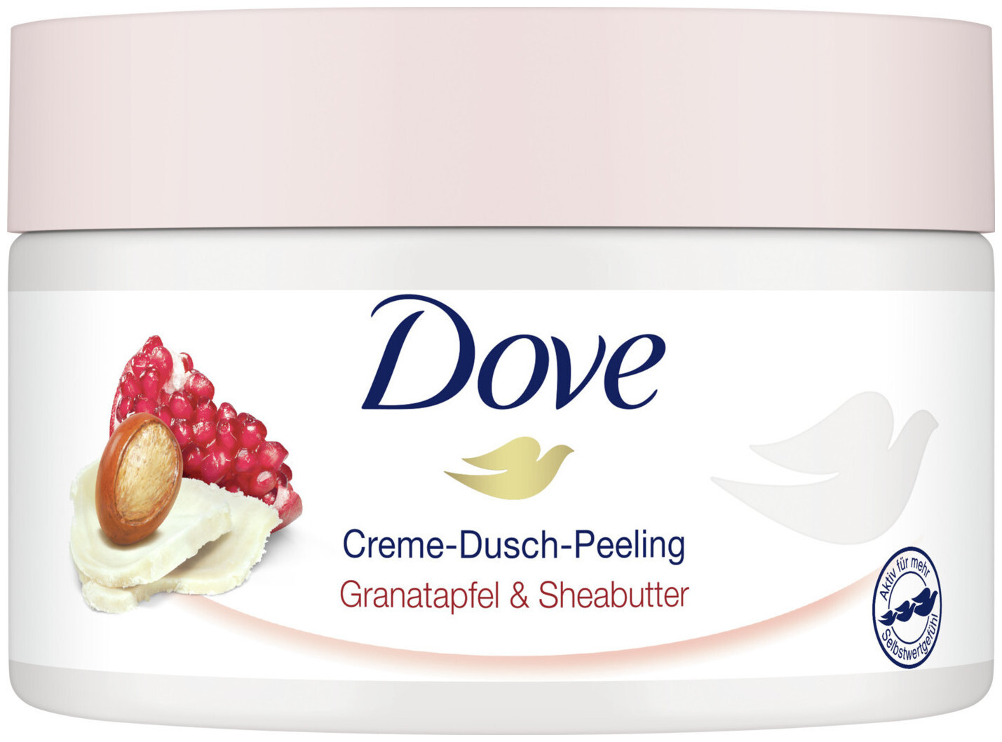 Image of Dove Creme-Dusch-Peeling Granatapfel & Sheabutter 225 ml