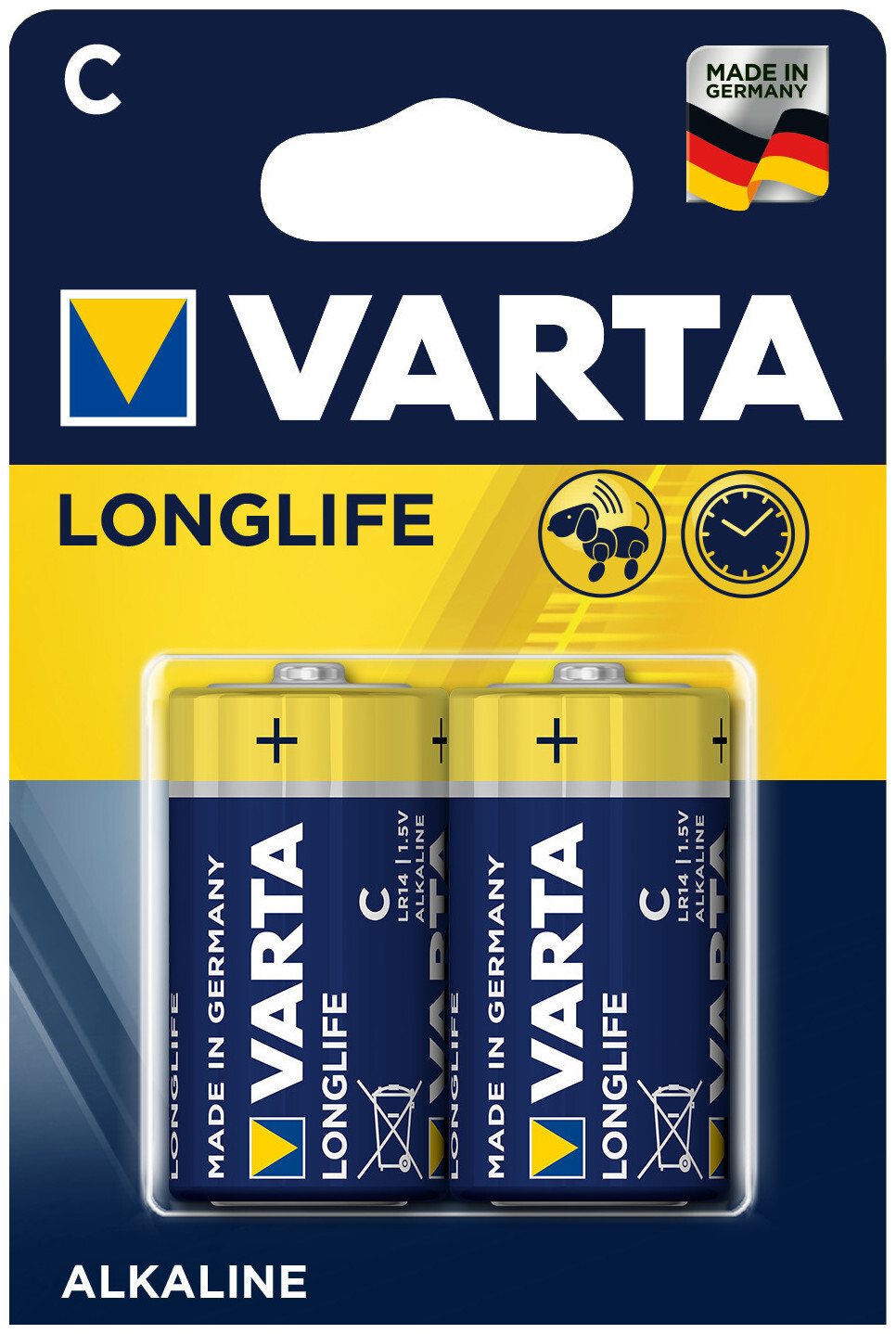 Image of Varta Longlife C 2er Bli