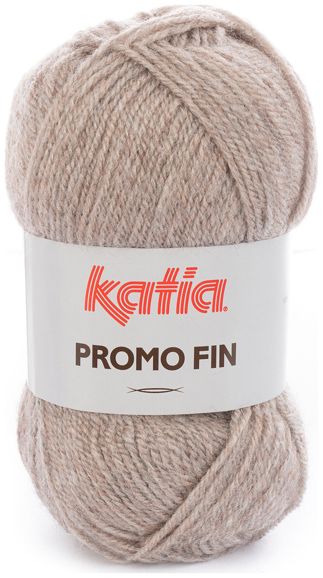 Image of Katia Promo-Fin 0846 Handstrickgarn Acryl taupe 50g