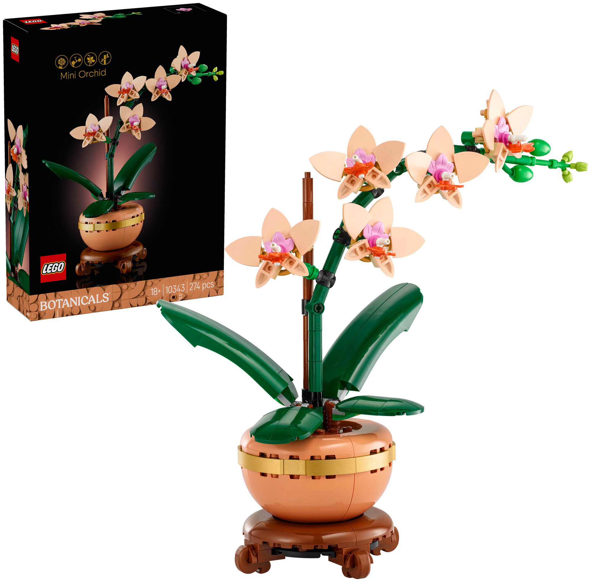 Lego Botanical Lego Botanicals 10343 Mini-Orchidee