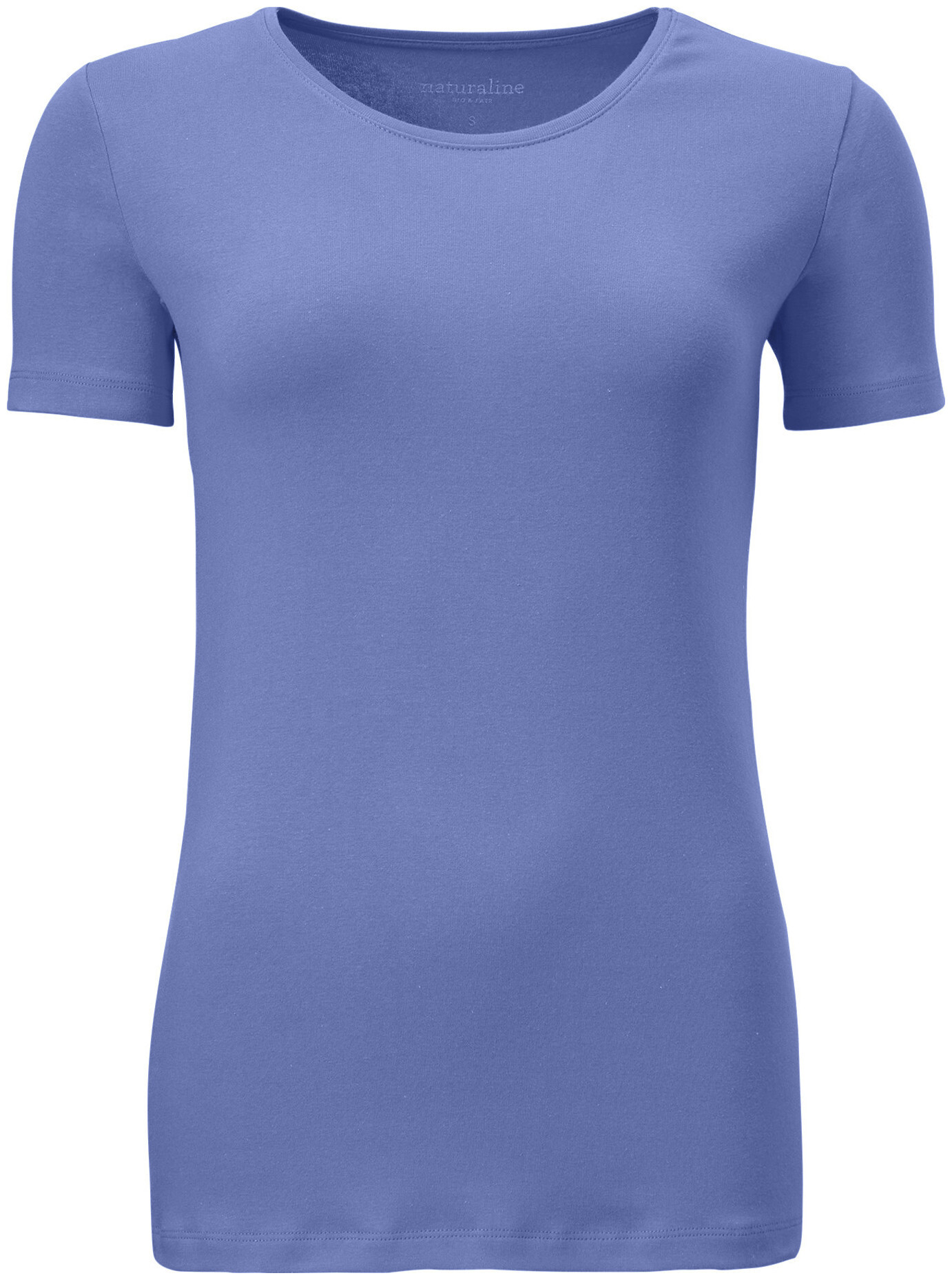 Naturaline Textil Naturaline Damen Shirt kurzarm blau XL