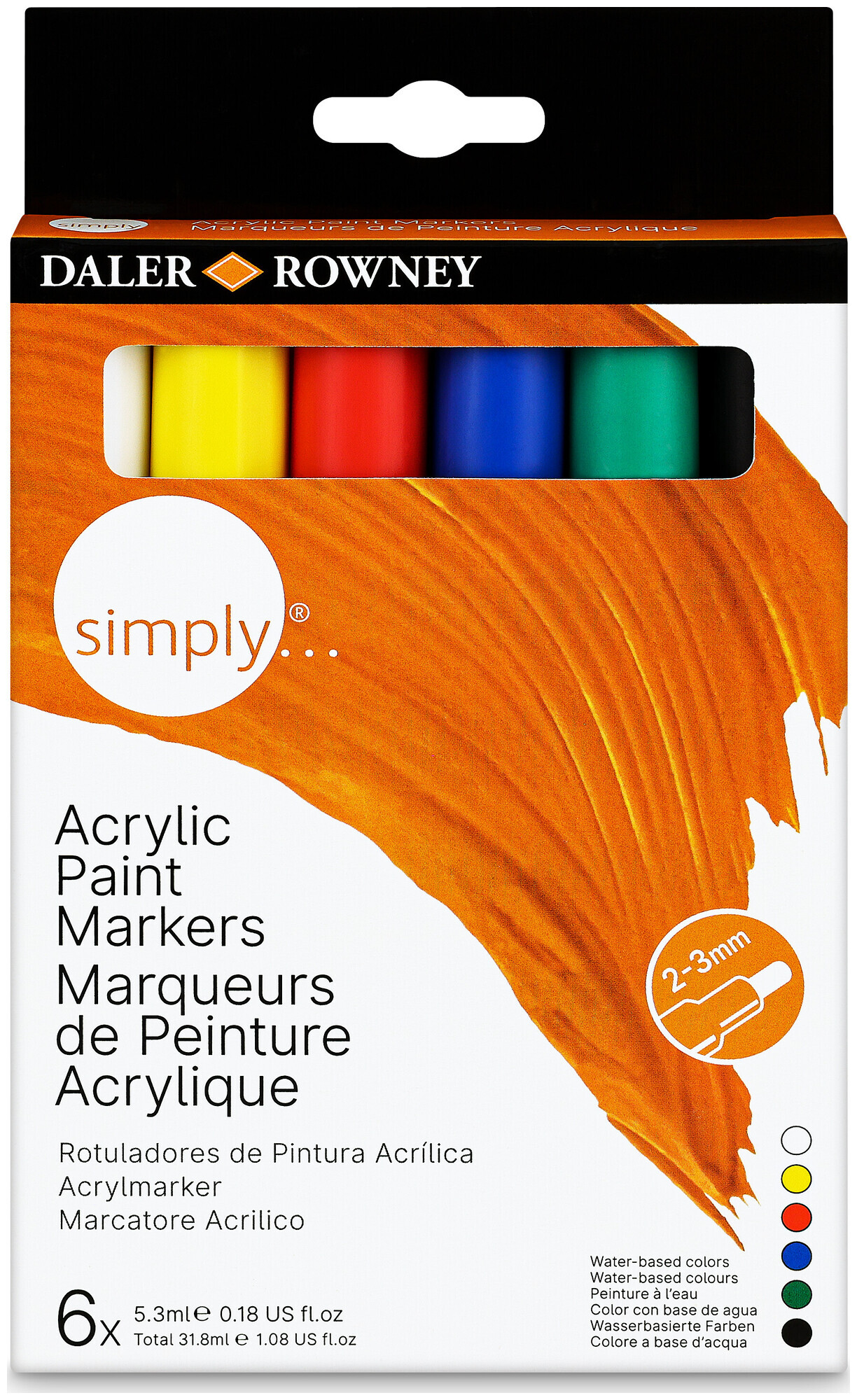 Image of Daler-Rowney Daler Rowney Acrylmarker 8 Stk