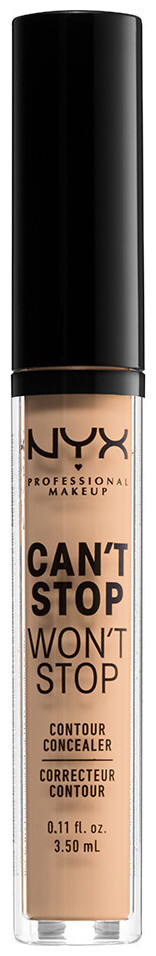 Image of NYX Professional Makeup Can´t Stop Won´t Stop Contour Concealer, Natural