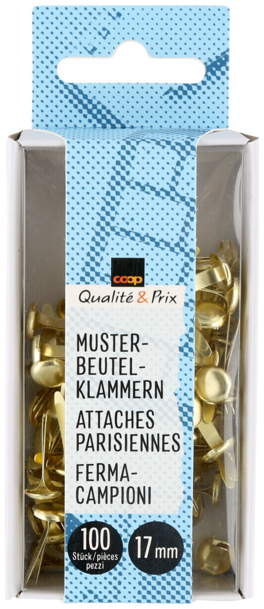 Image of Qualité&Prix Mustertütenklammern 17 mm 100 Stk.