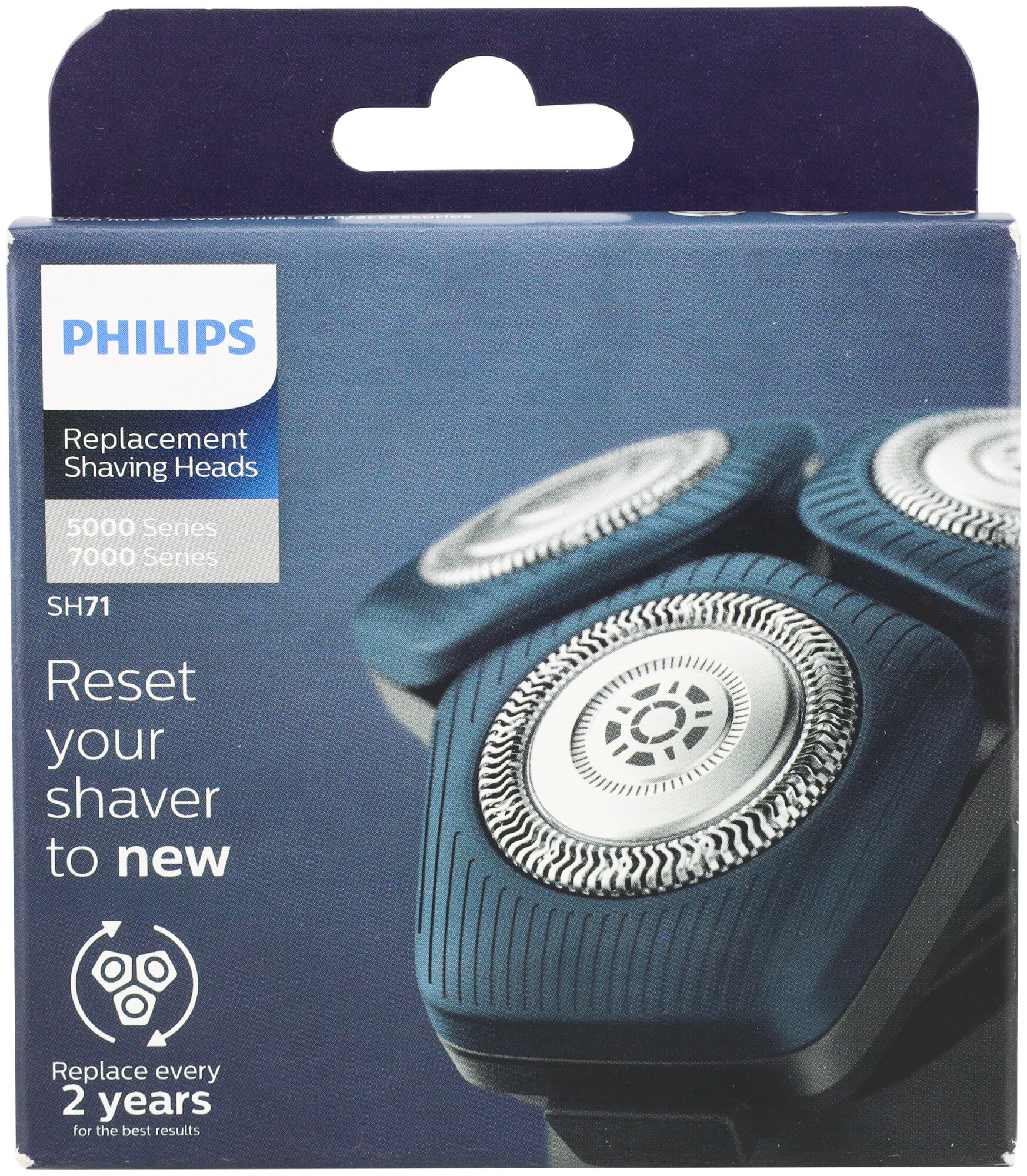 Image of Philips Scherkopf / -folie Sh71/50 (3 Stück)