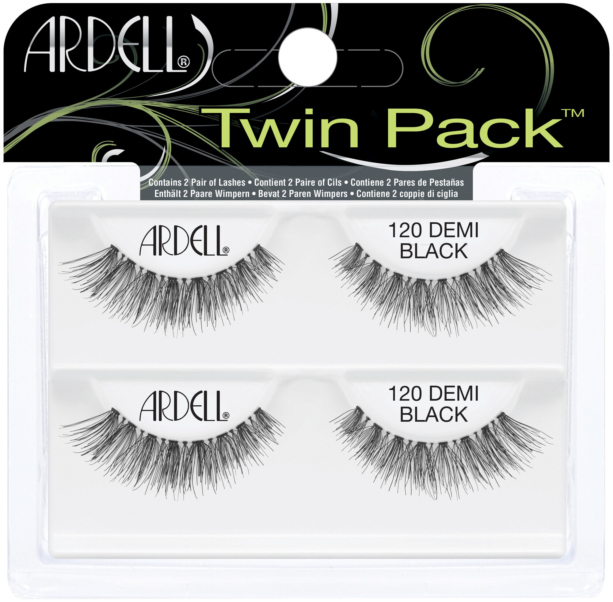 Image of Ardell Twin Pack Lash 120 Black