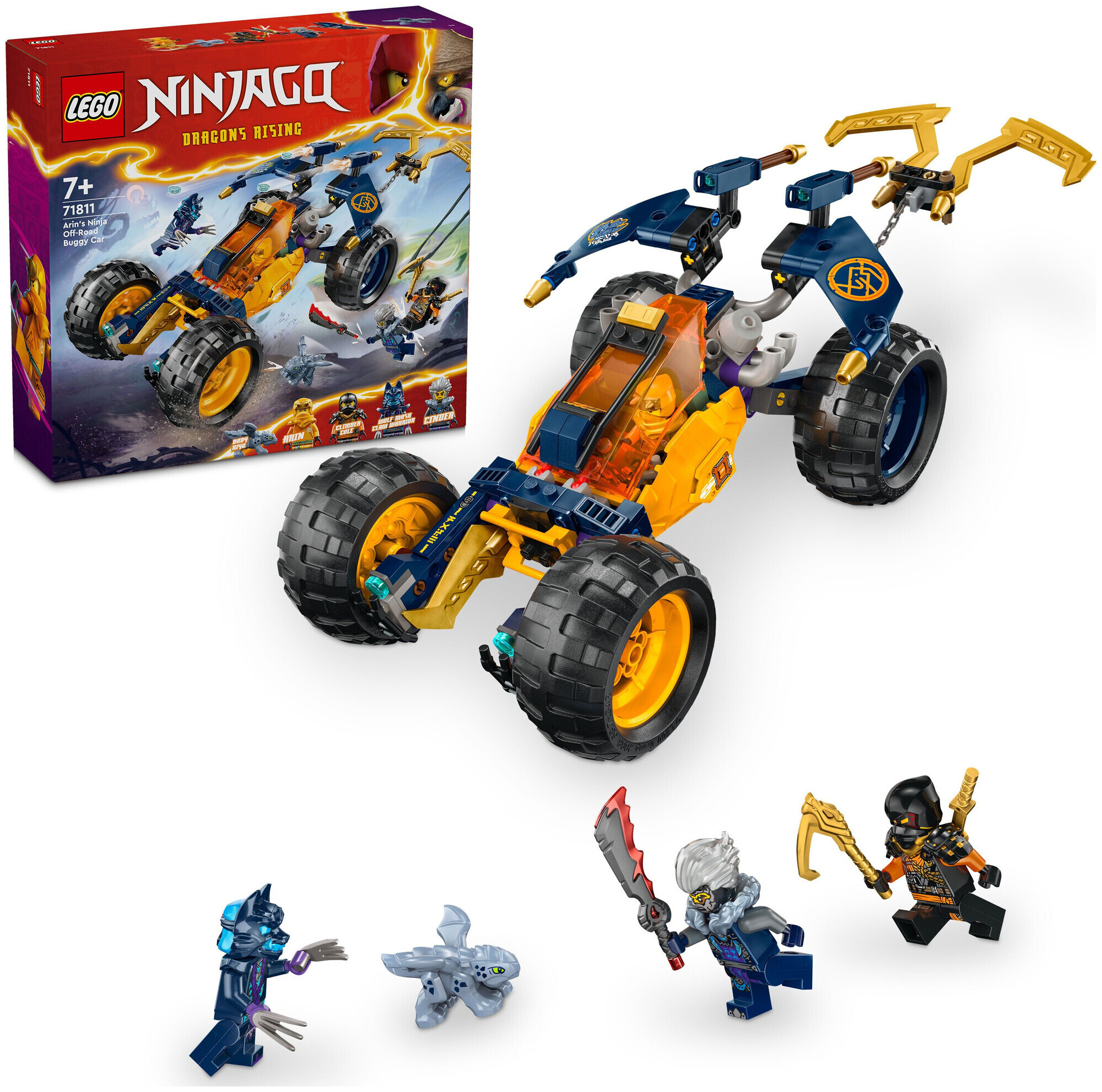 Image of Lego Ninjago Lego® Ninjago® 71811 Arins Ninja-Geländebuggy