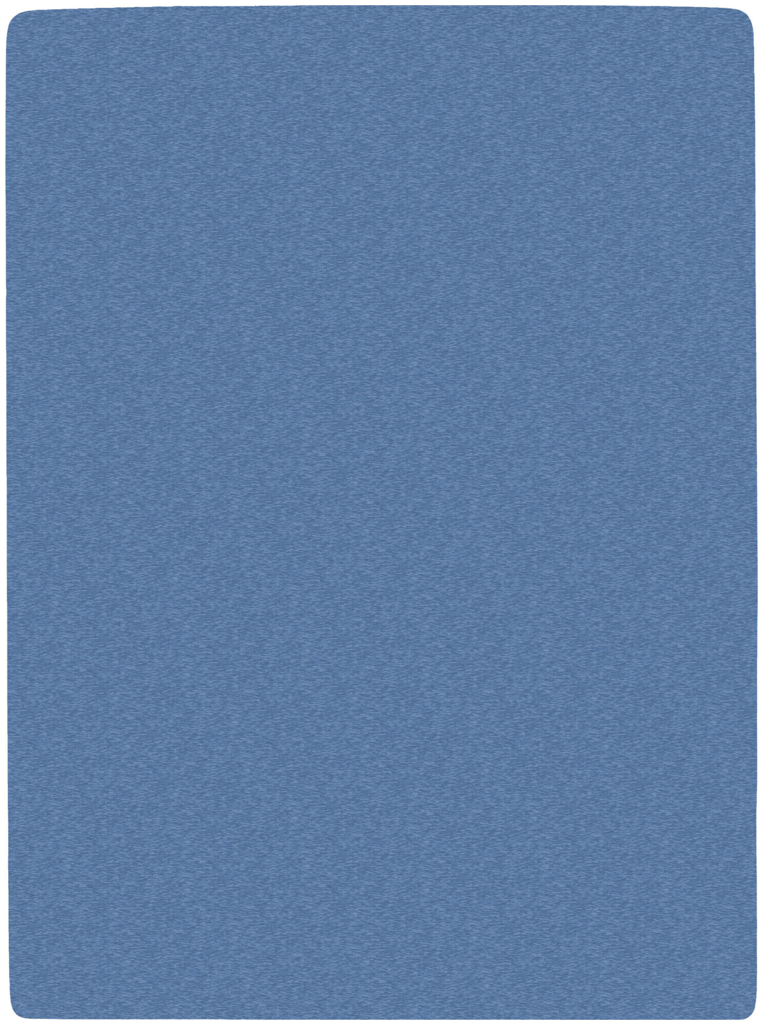 Image of Inhouse Fixleintuch Gots Jersey mel. 90x200 royal