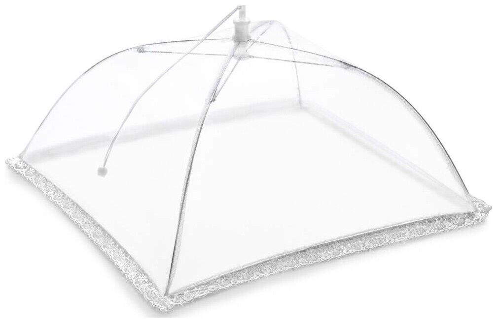 Image of Fliegenhaube 30x30cm Nylon weiss