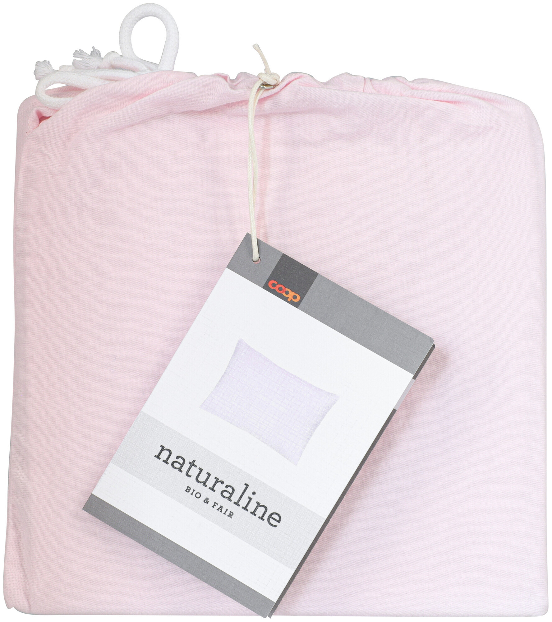 Image of Naturaline Textil Naturaline Kissenbezug rosa 50x70 cm