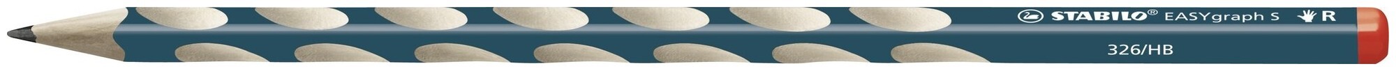 Image of Stabilo Bleistift EASYgraph S petrol HB