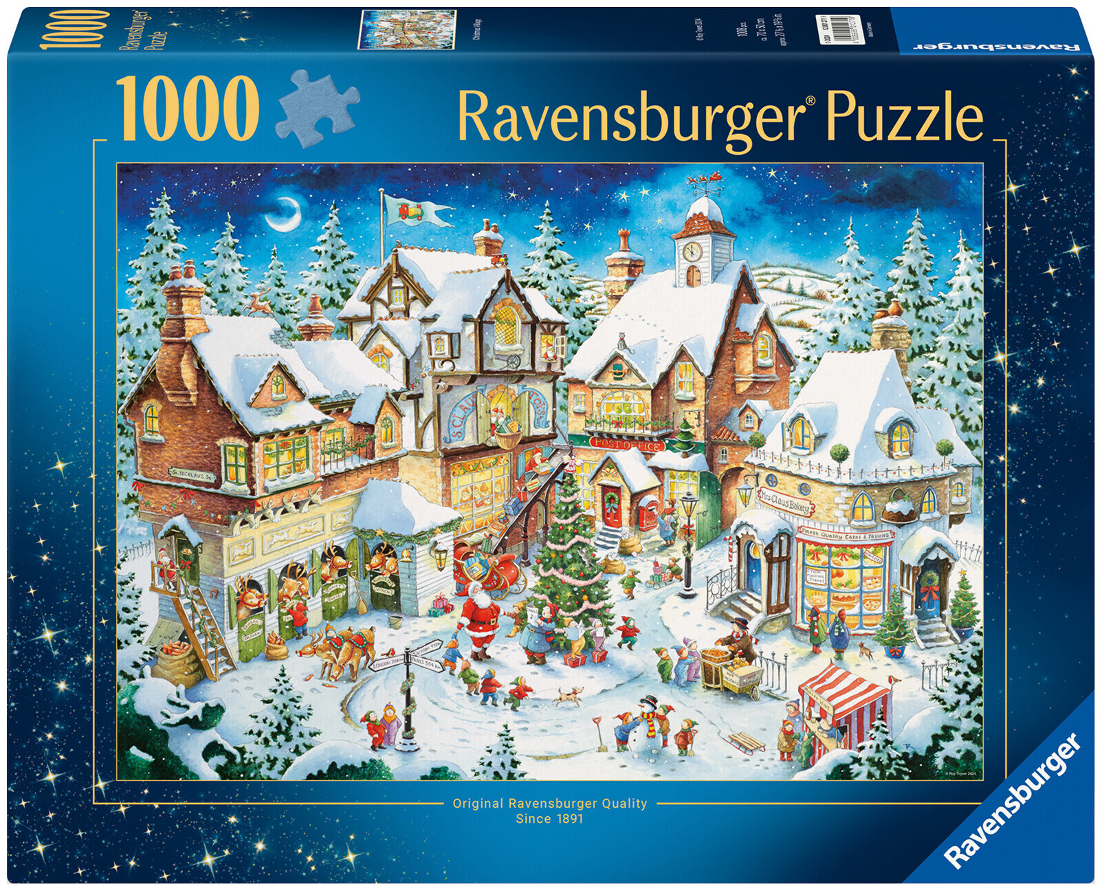 Ravensburger Puzzle C+R Village de Noël 1000 pièces
