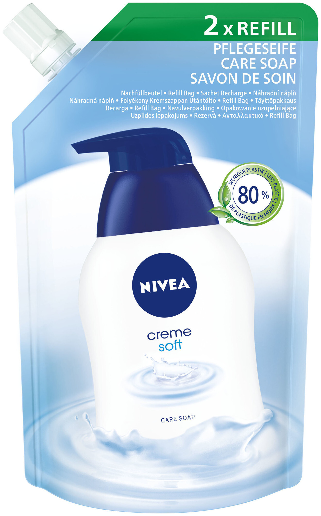 Image of Nivea Pflegeseife Creme Soft Refill