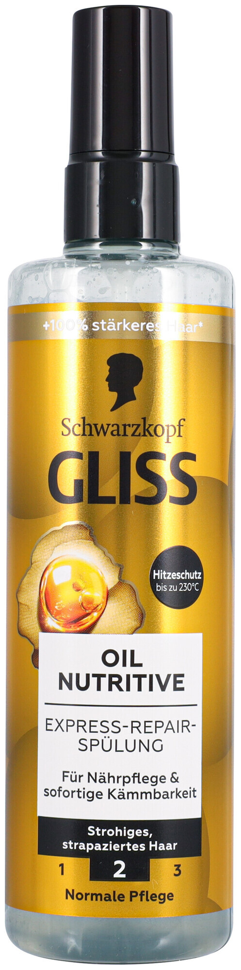 Image of Schwarzkopf Gliss Express-Repair-Spülung Oil Nutritive 200 ml