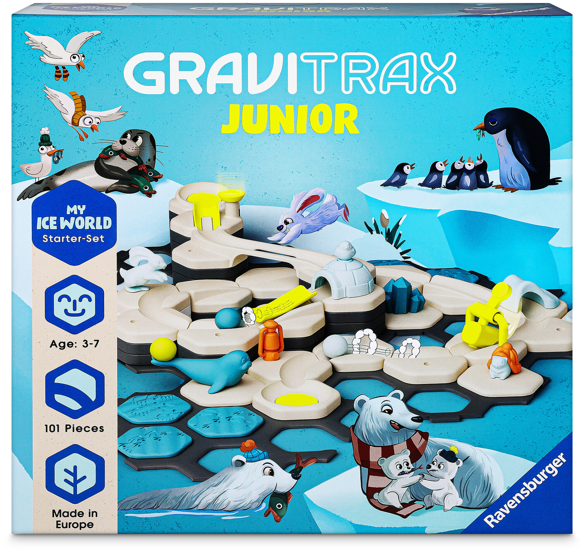 Image of Ravensburger GraviTrax Junior Starter-Set L Ice