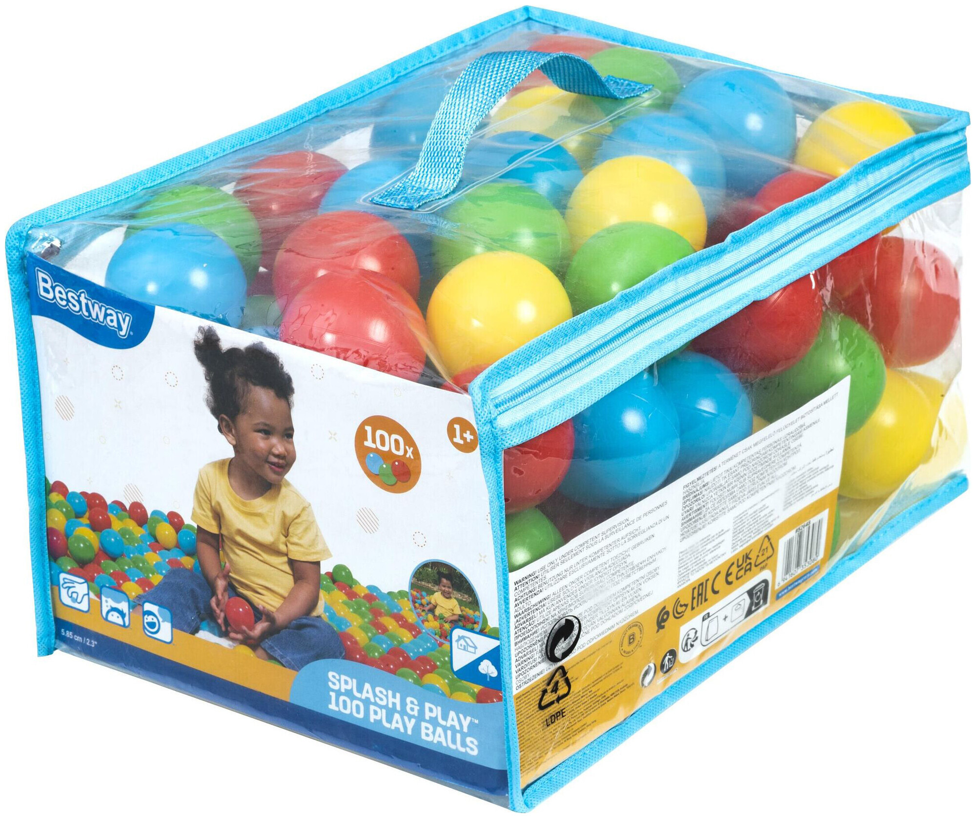 Image of Bestway® Splash & Play™ Spielbälle, 100 Stück