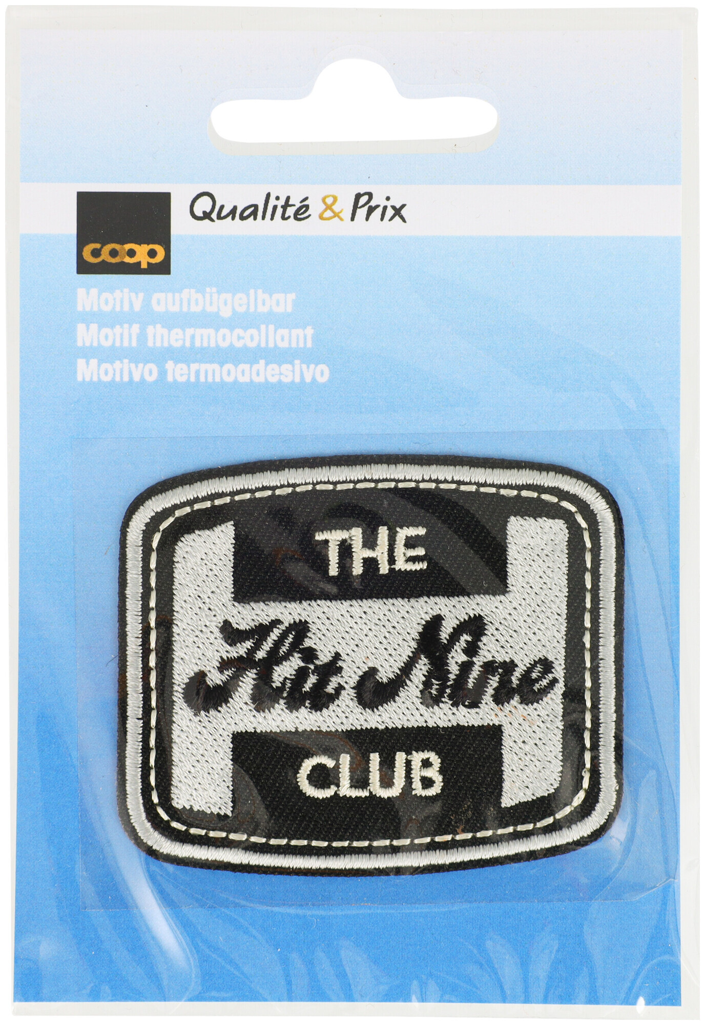 Image of Coop Applikation 'The Hit Nine Club' schwarz