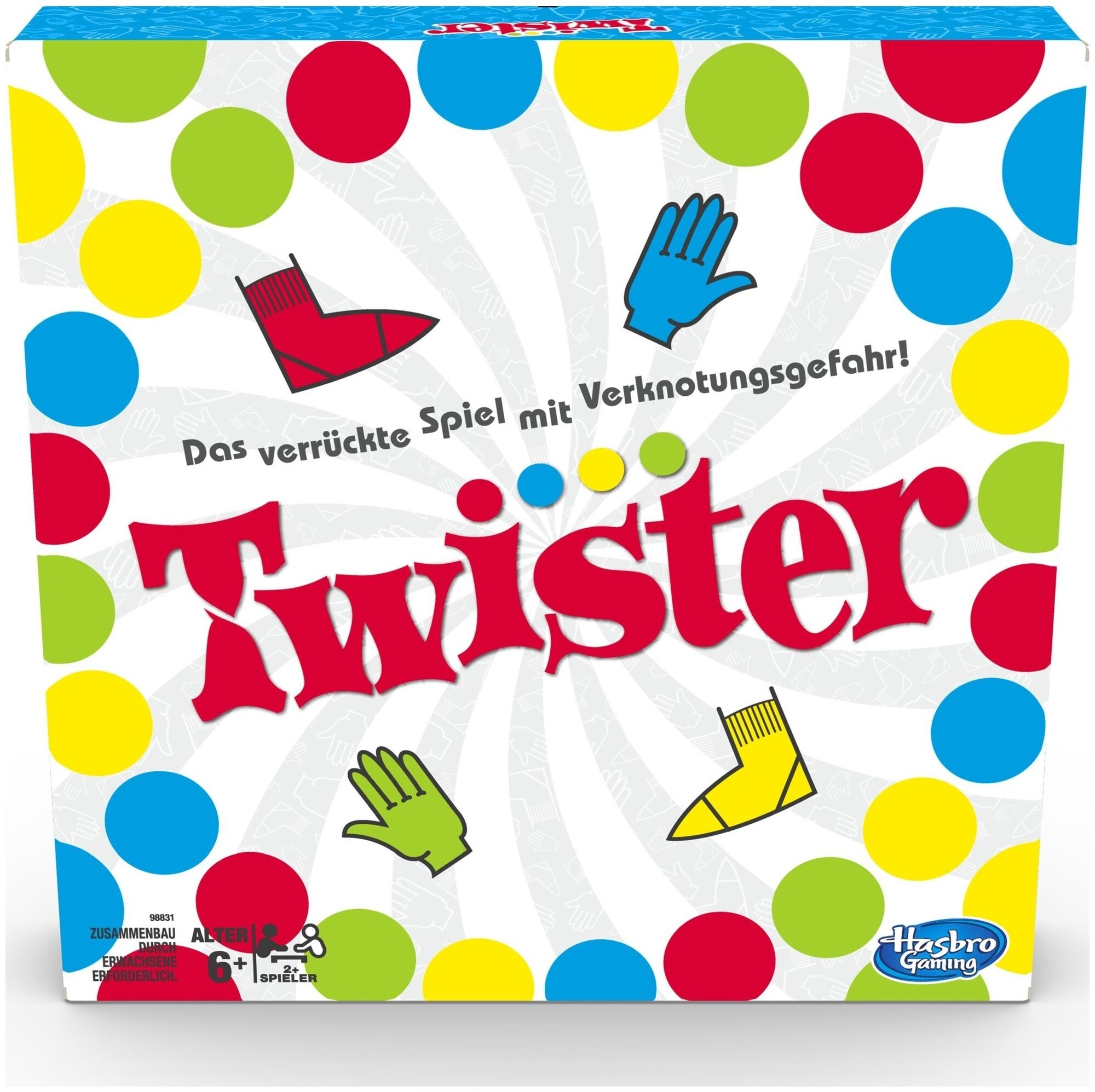 Image of Hasbro Twister Geschicklichkeitsspiel