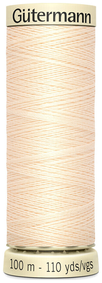 Image of Gütermann Nähfaden Allesnäher 100 m hellbeige 0414