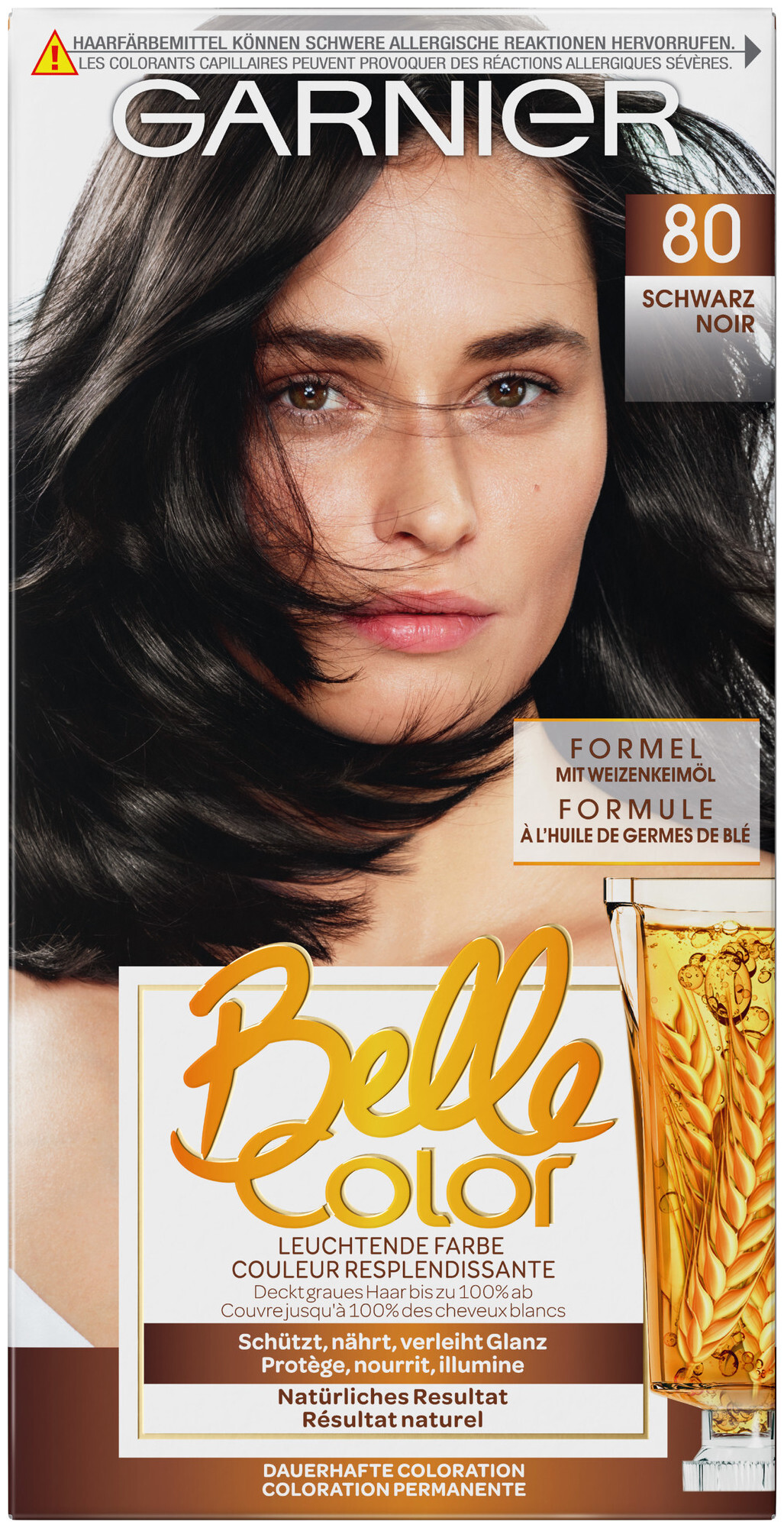 Image of Belle Color Haarfärbung 80 Schwarz