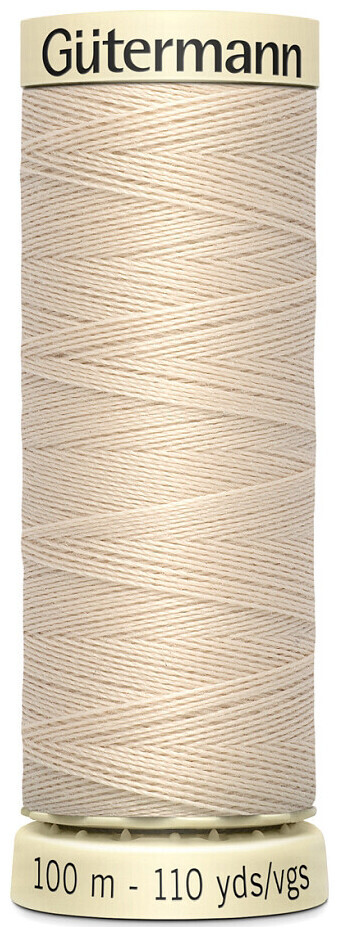 Image of Gütermann Nähfaden Allesnäher 100 m hellbeige 0169