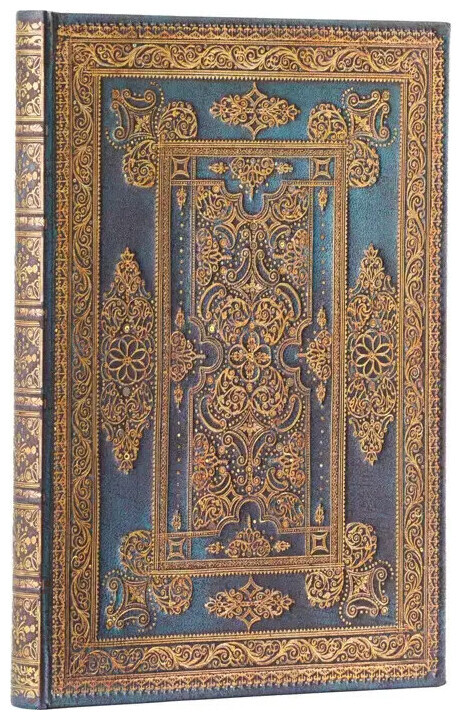 Image of Paperblanks Notizbuch Hardcover Blue Luxe Midi