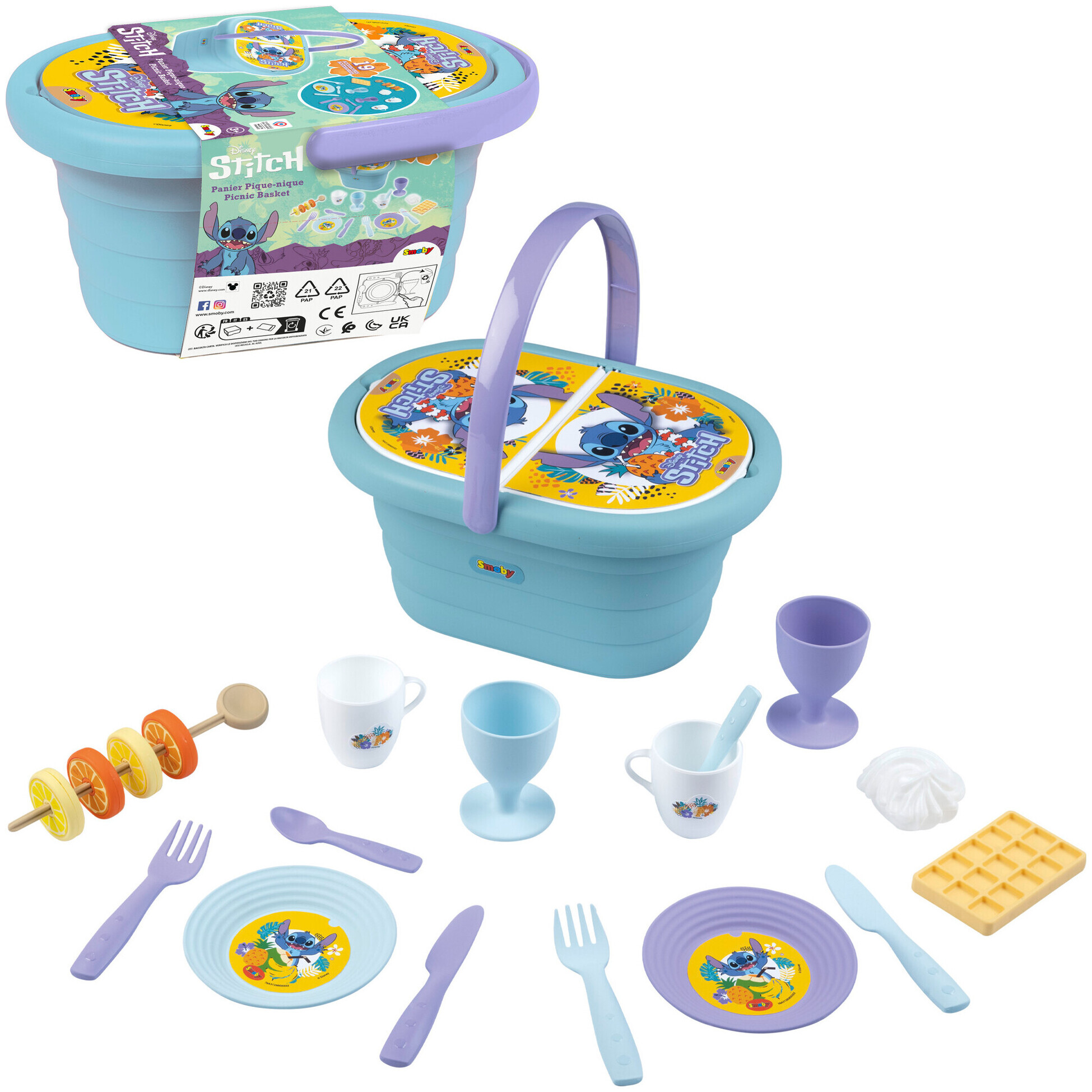 Image of Smoby Disney Stitch Picknickkorb