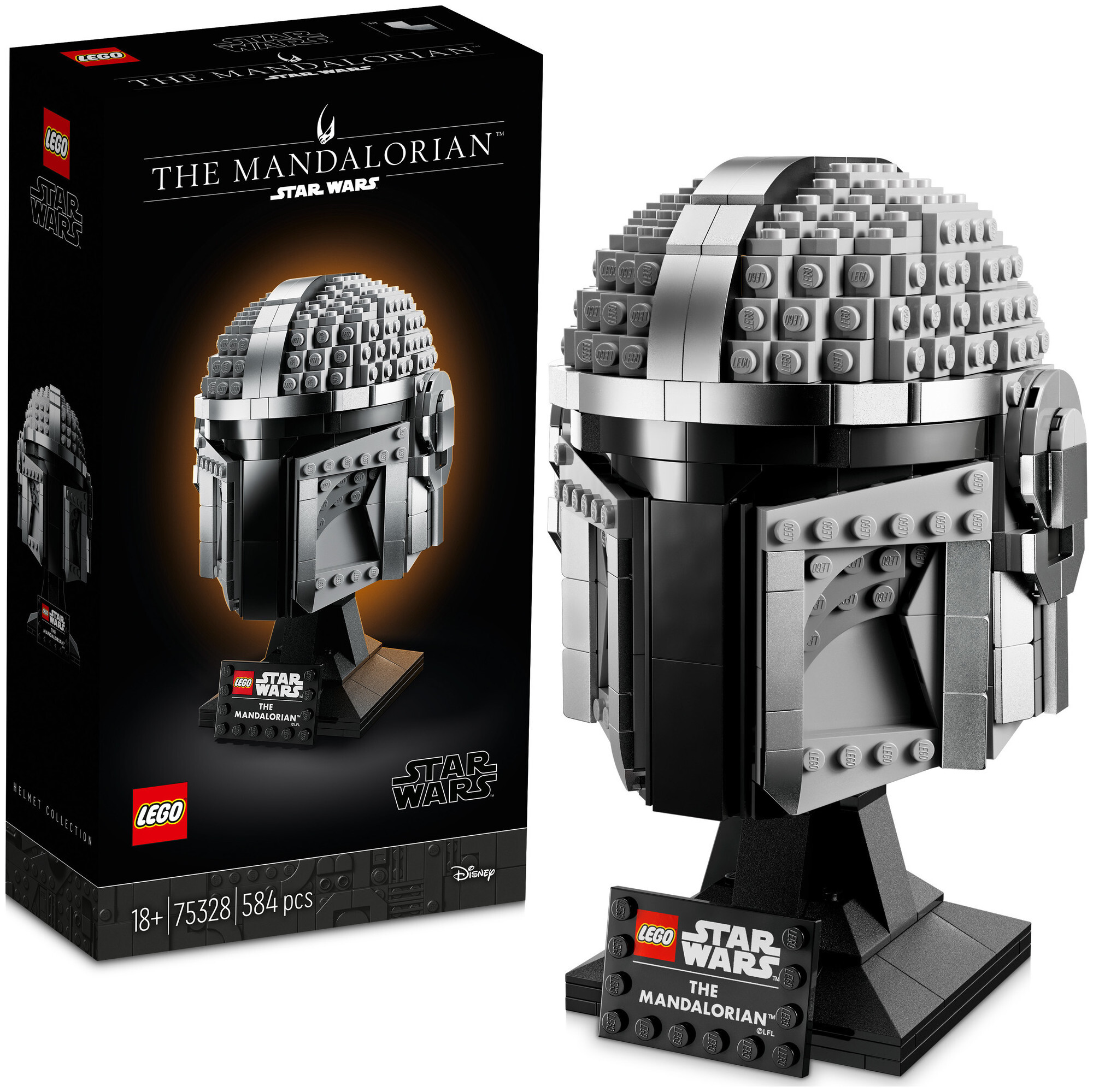 Image of Lego Star Wars Lego® Star Wars™ 75328 Mandalorianer Helm