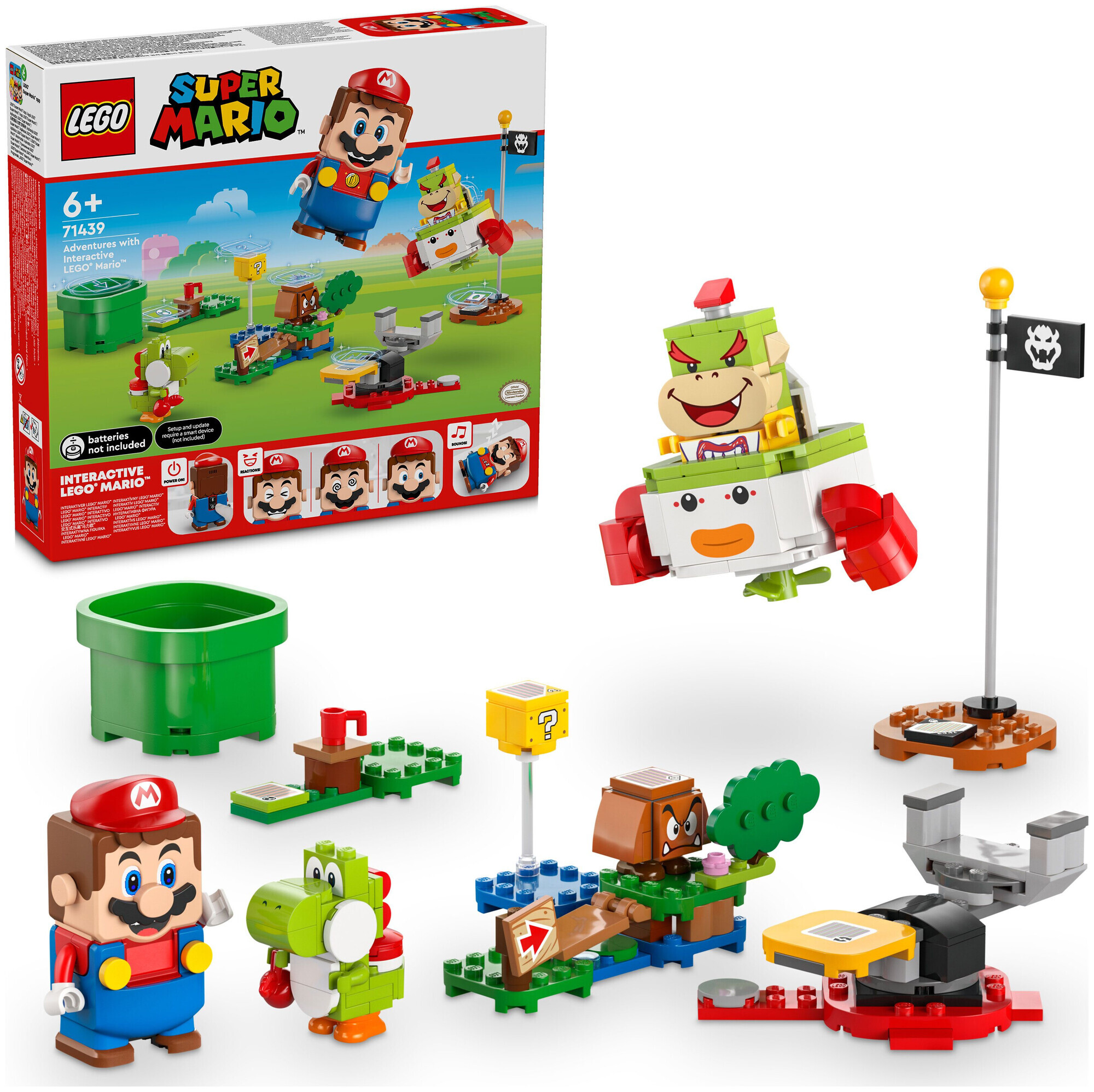 Image of Lego Super Mario Lego® Super Mario™ 71439 Abenteuer mit dem interaktiven Lego® Mario™