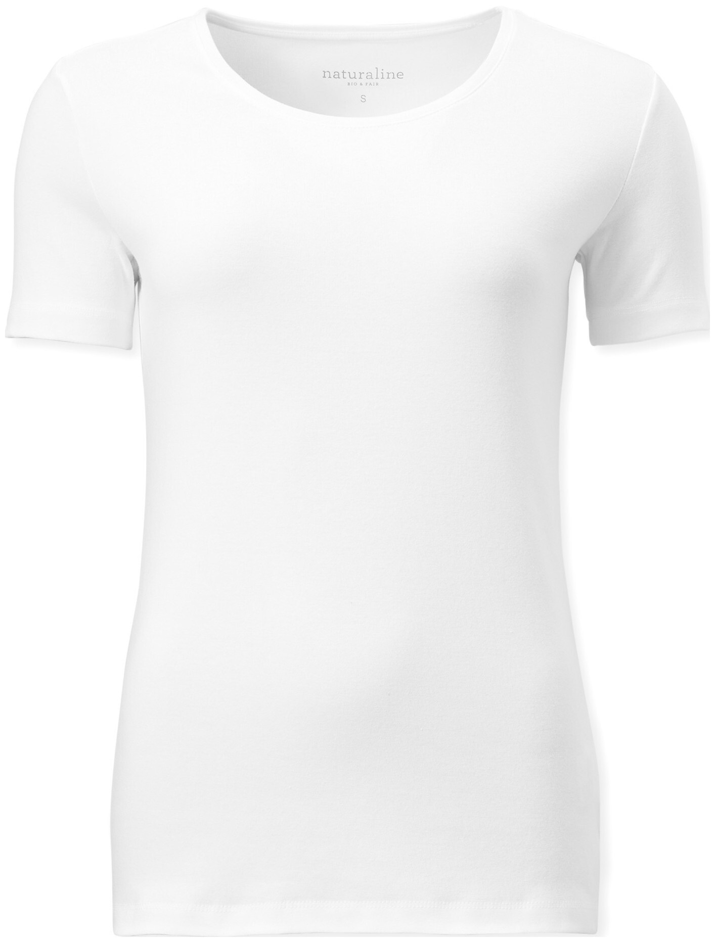 Naturaline Textil Naturaline Shirt à mc Femme blanc XS