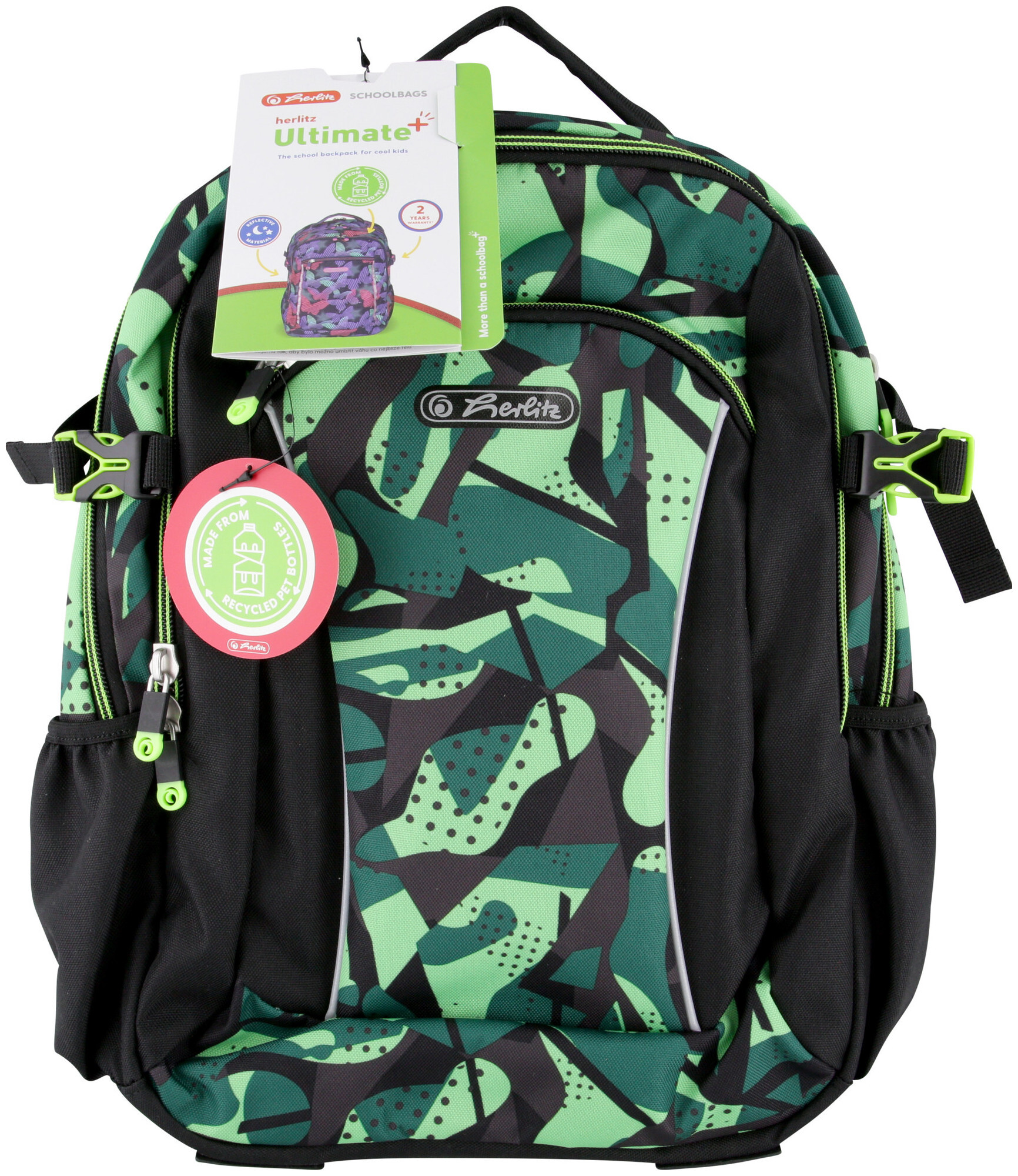 Image of Herlitz Schulrucksack Ultimate leer Camo