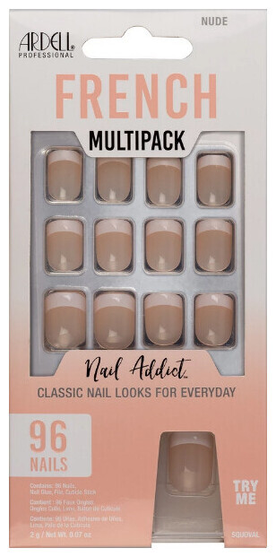 Image of Ardell Nail Addict French Nude - Multipack