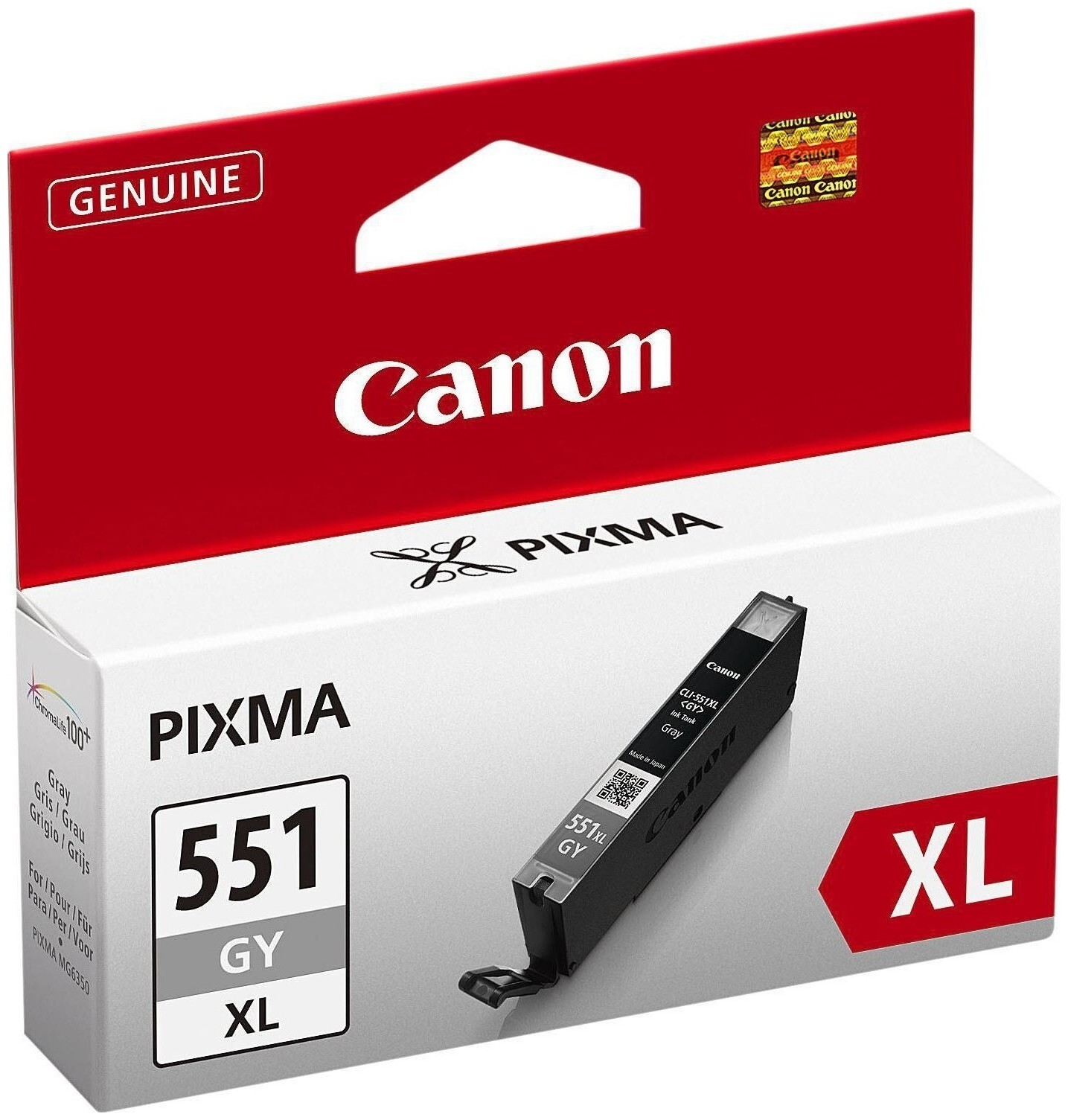 Image of Canon Tintenpatrone grey Pixma Cli-551Xl