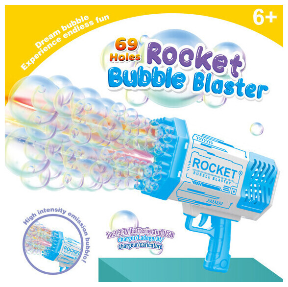 Image of Sombo Seifenblasen Blaster blau