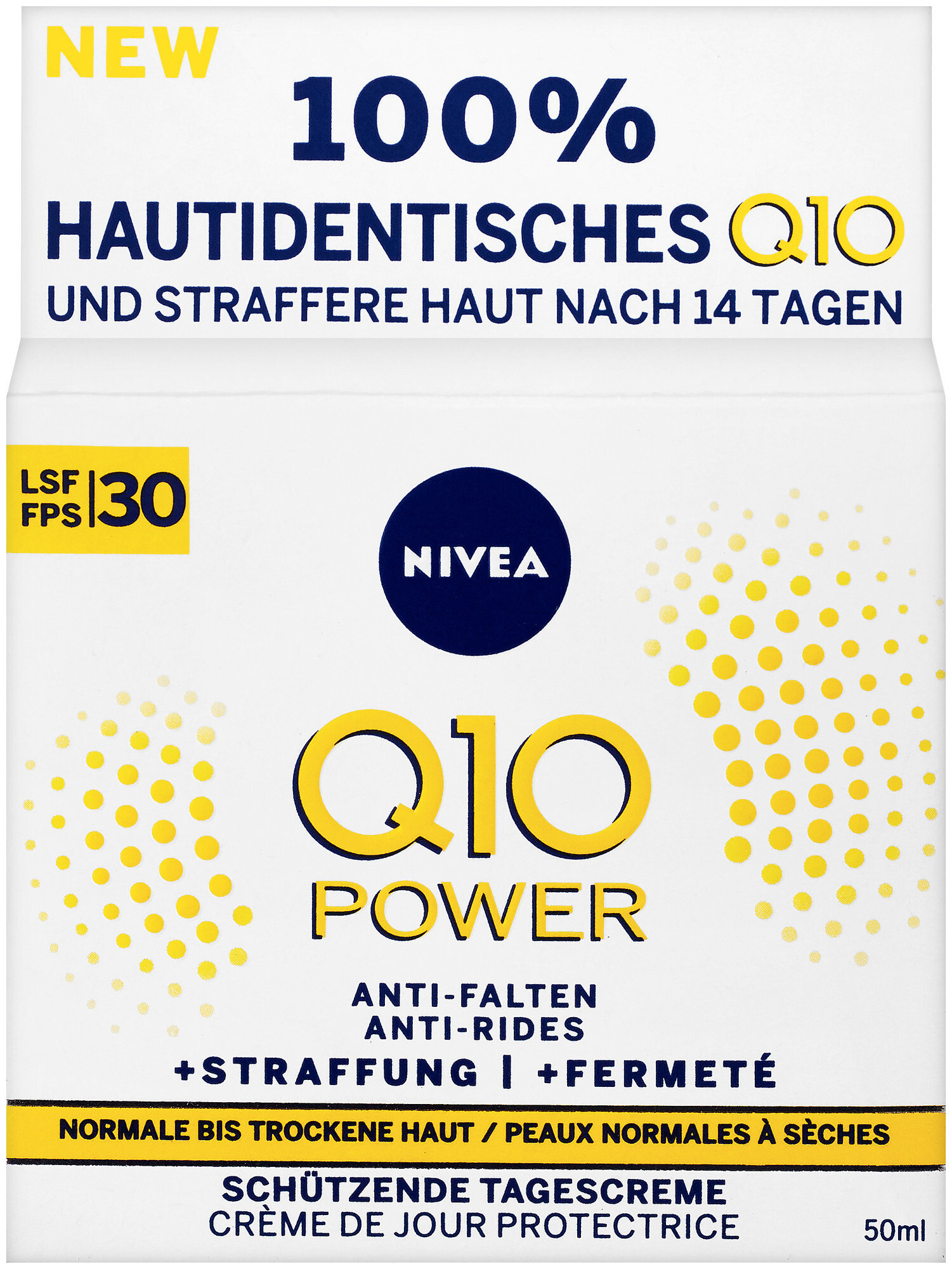 Image of Nivea Q10 Power Anti-Falten Schützende Tagescreme LSF 30