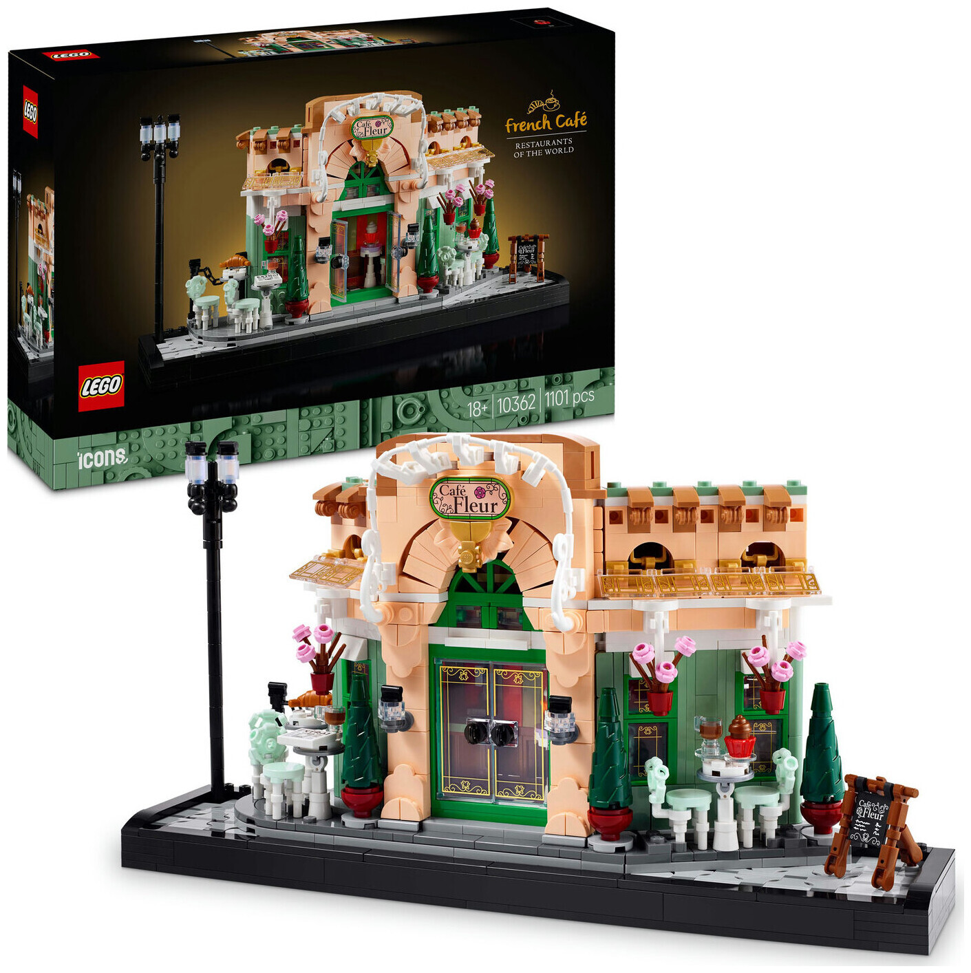 Lego Icons Lego Icons 10362 Le café français dès 18 ans