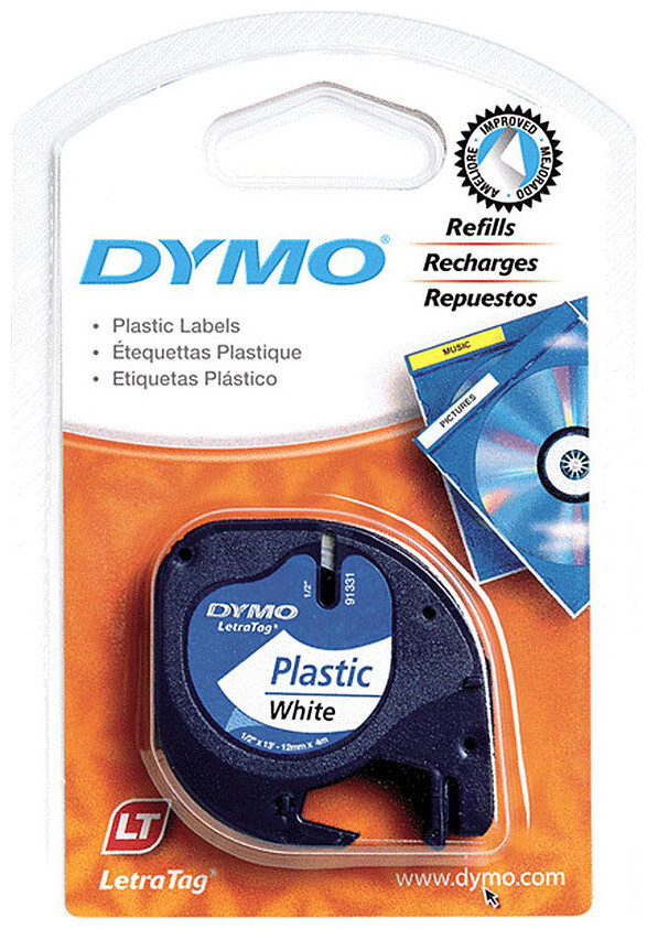 Image of Dymo Schriftband (12 mm x 4 m, Blau)