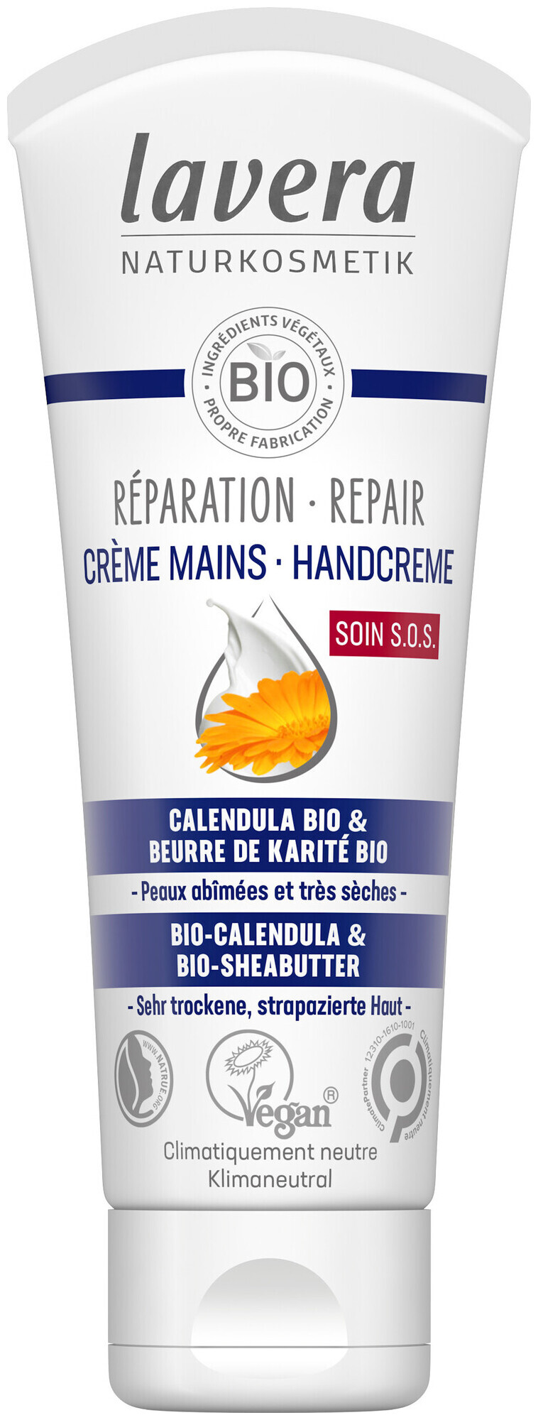 Lavera Réparation Crème Mains