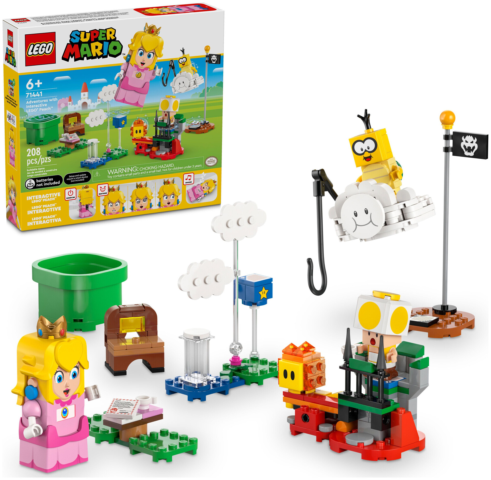 Image of Lego Super Mario Lego® Super Mario™ 71441 Abenteuer mit der interaktiven Lego® Peach™