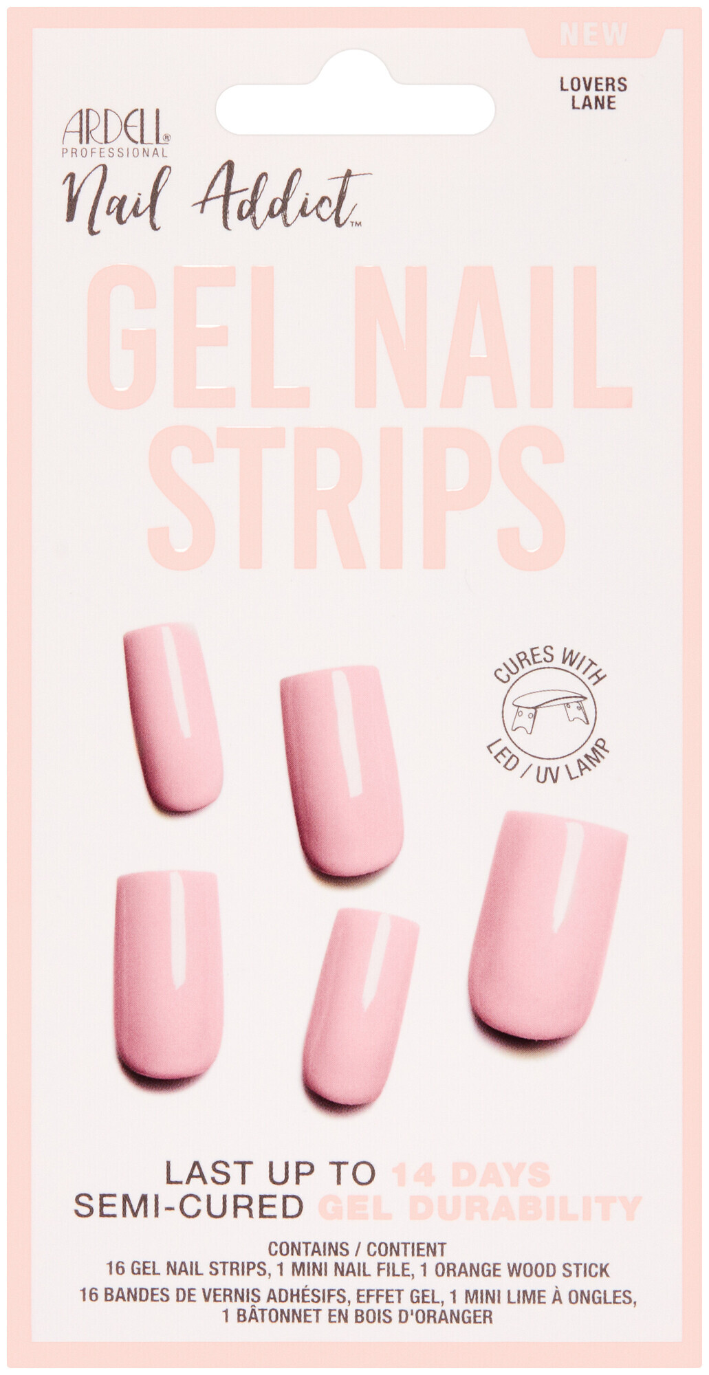 Image of Ardell Gel Nail Strips Lovers Lane