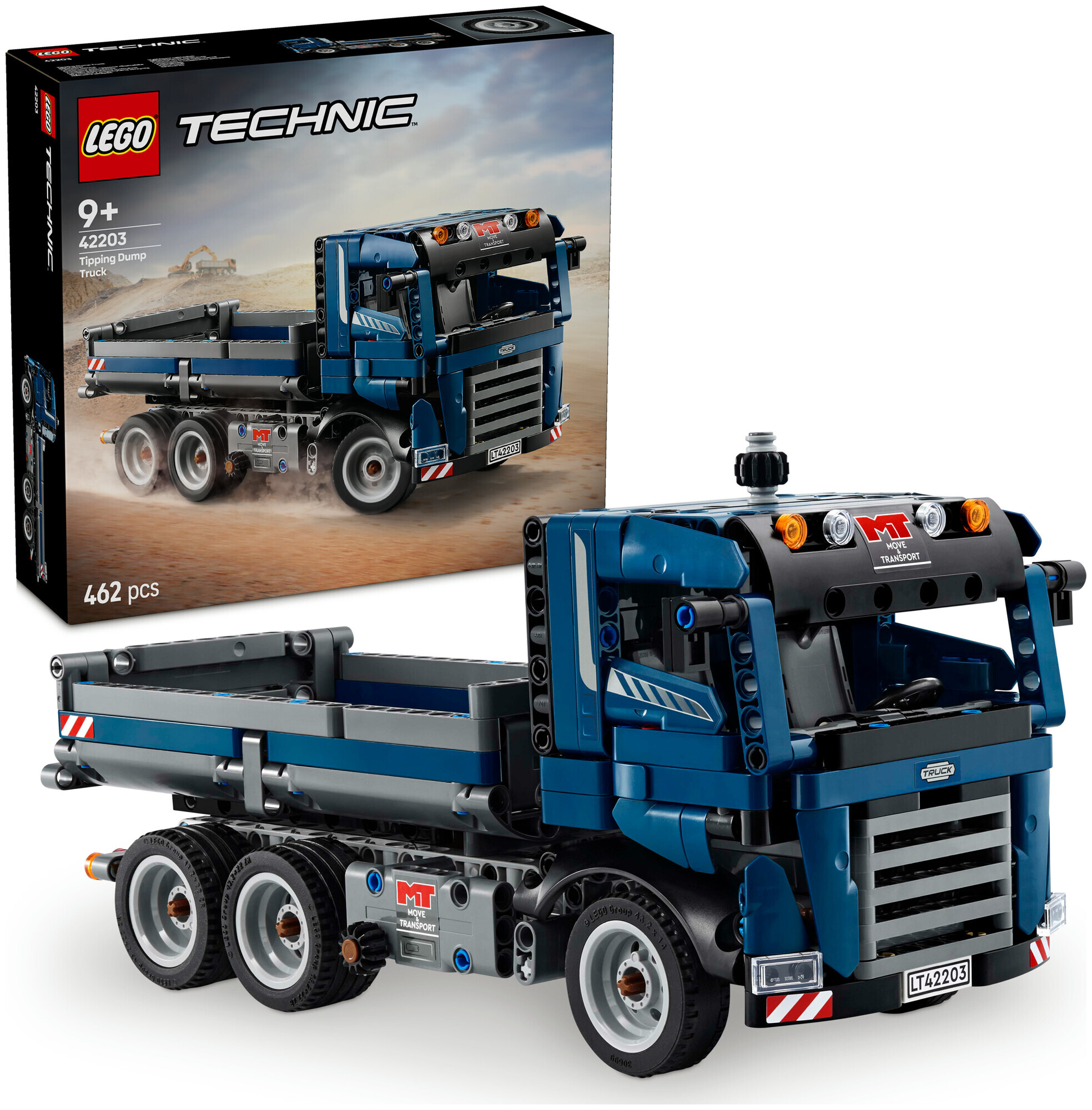 Image of Lego Technic Lego® Technic Kipplaster 42203 - Bauspielzeug für Kinder ab 9 Jahren