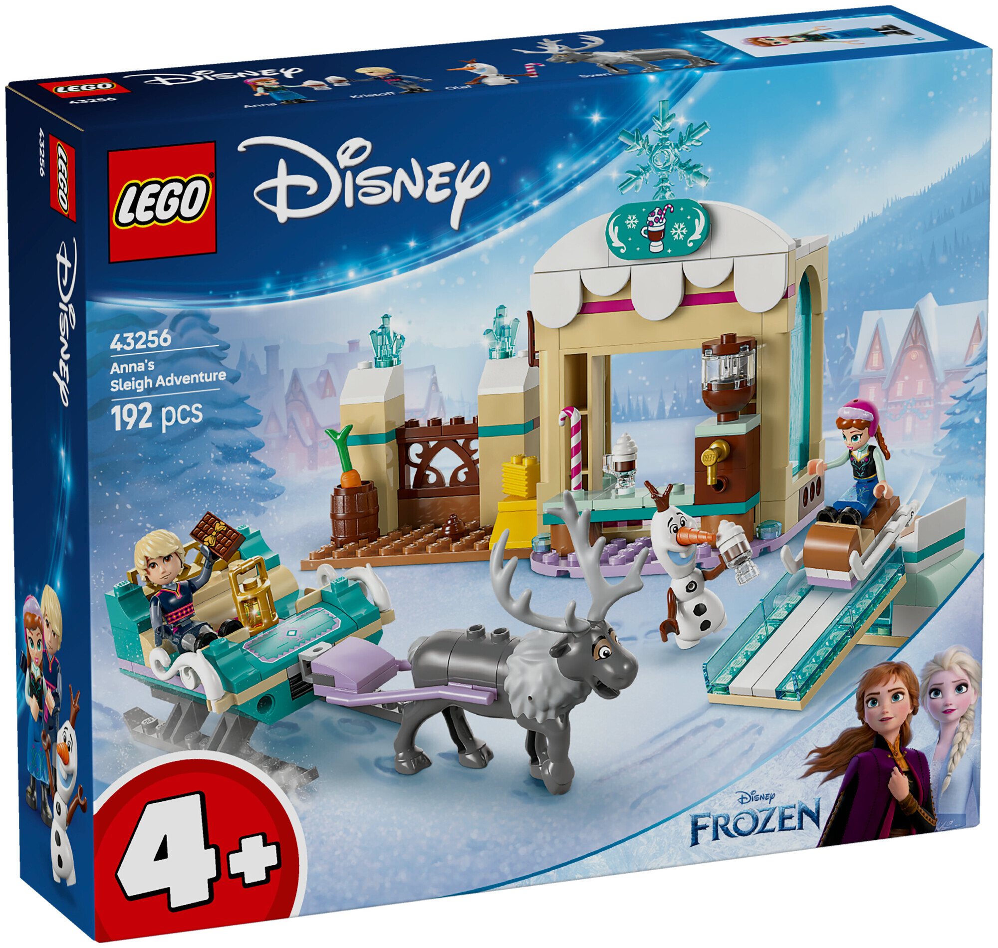 Image of Lego Disney Princess Lego® Disney Princess 43256 Annas Schlittenabenteuer, ab 4 Jahren