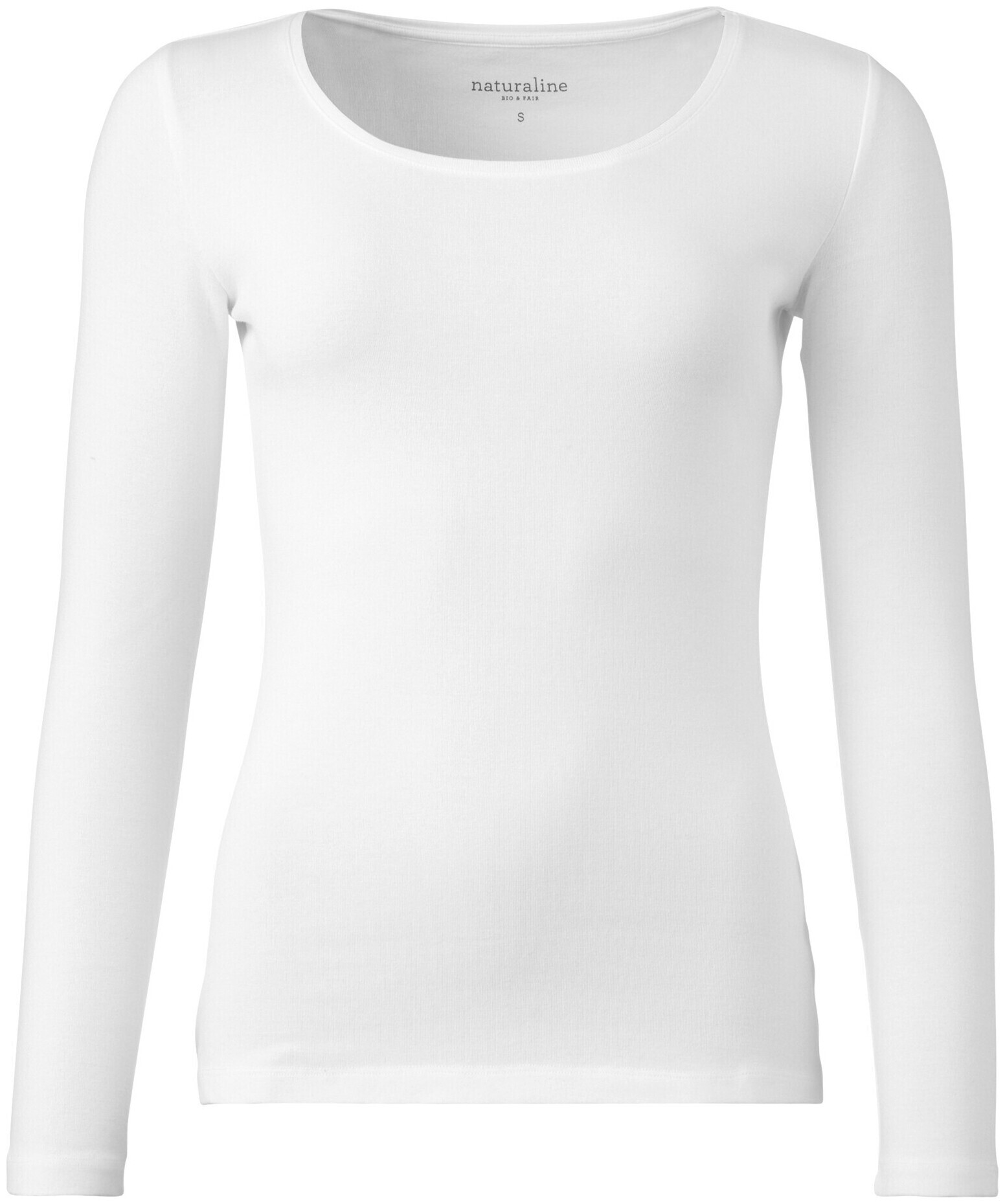 Naturaline Textil Naturaline Damen Shirt langarm weiss M