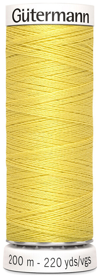 Image of Gütermann Nähfaden Allesnäher 200 m gelb 0580